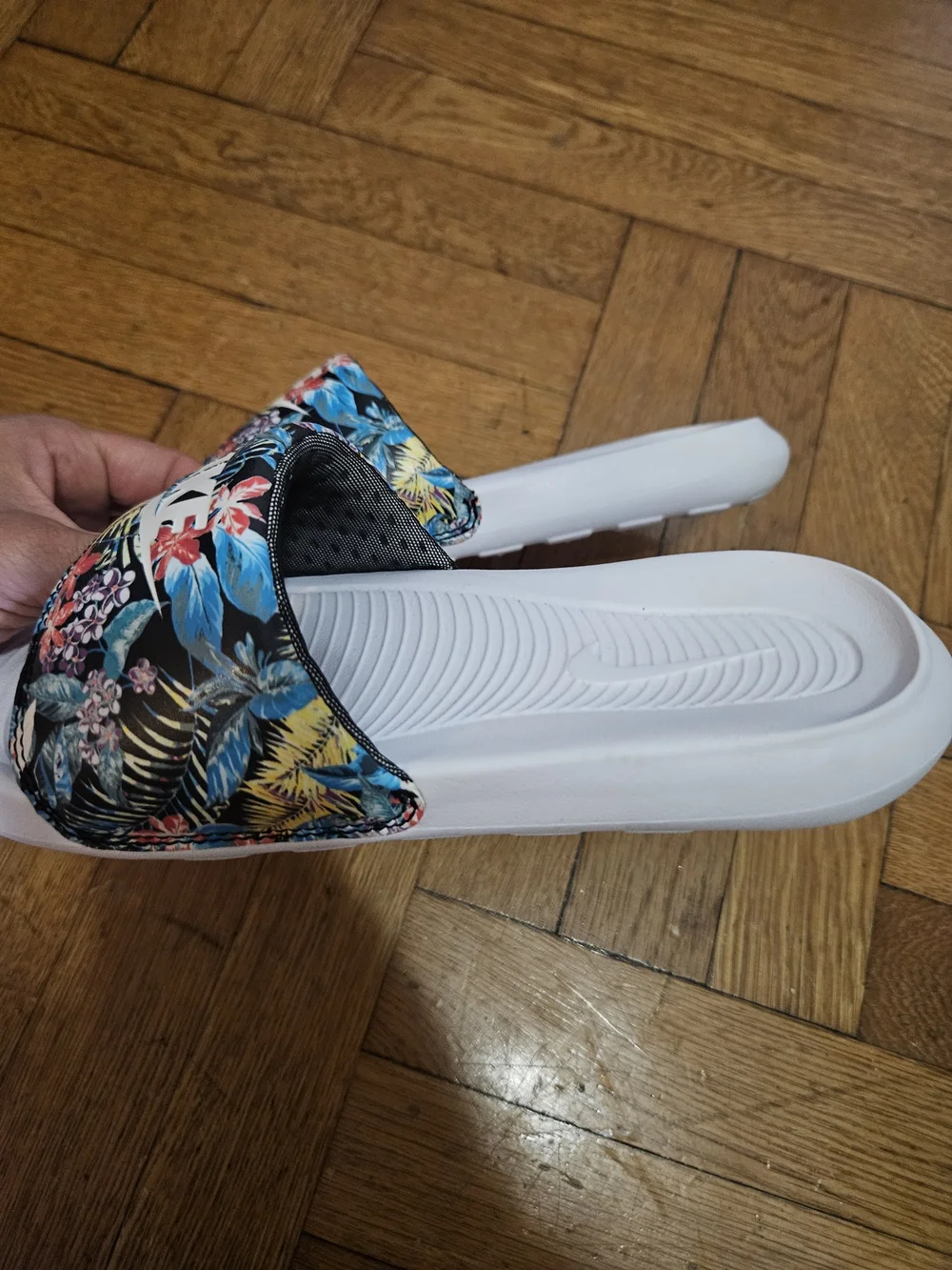 Nike Kids' Tropical Floral Slides